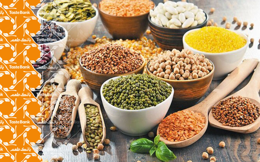 مصرف انواع حبوبات