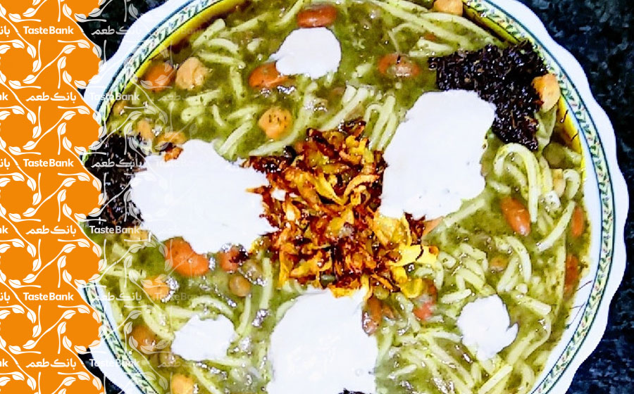 روش پخت آش رشته