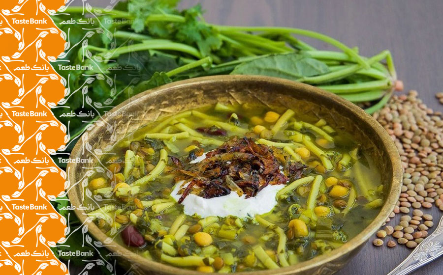 تهیه آش رشته