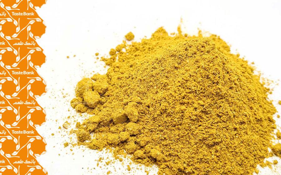 اجزای ادویه مرغ و ماهی