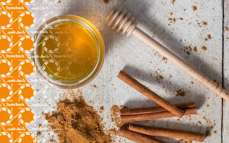 عسل و دارچین