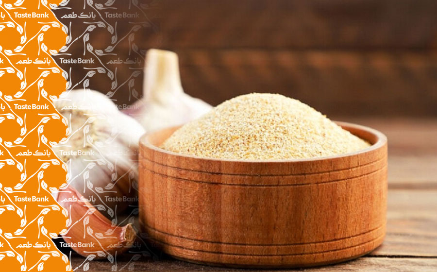 پودر سیر و نان سیر