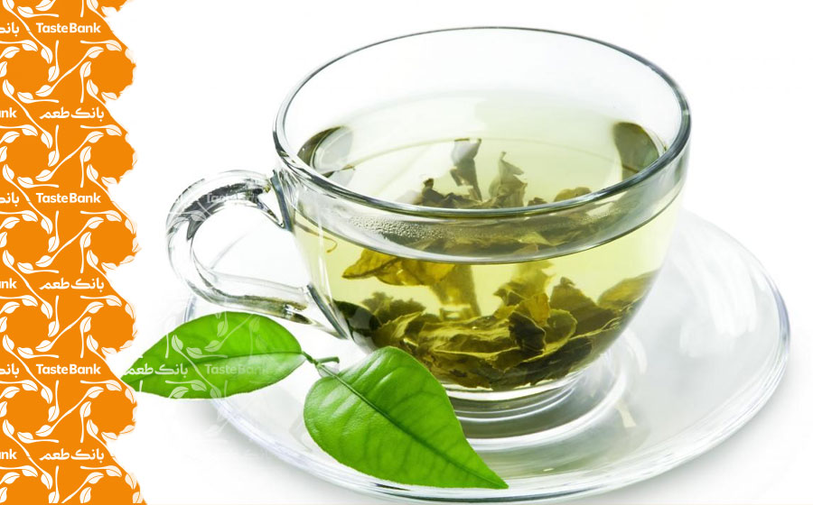 چای سبز دم شده