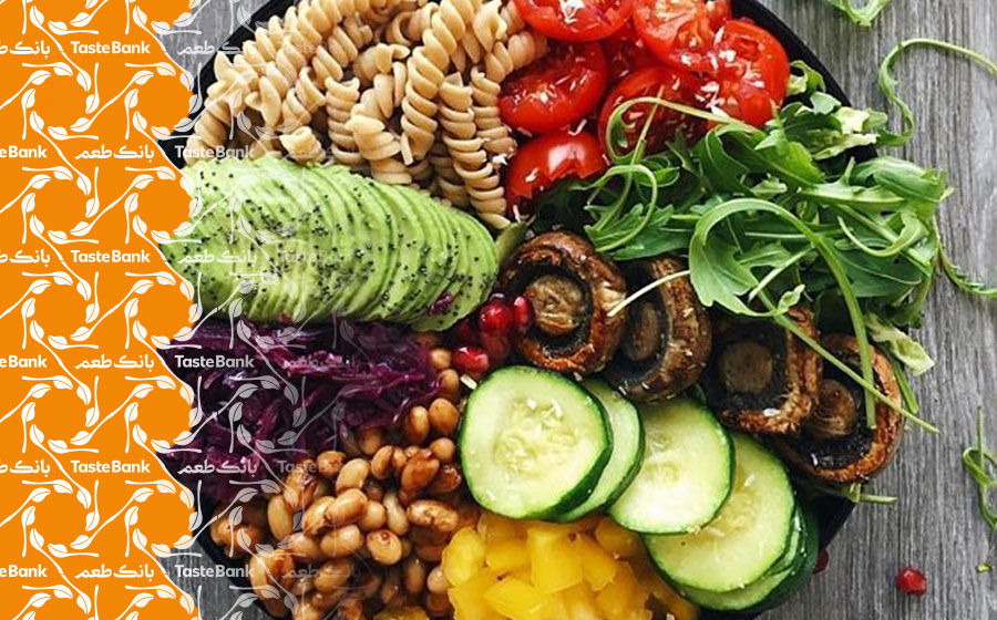 تهیه عذای گیاهی ایرانی محلی