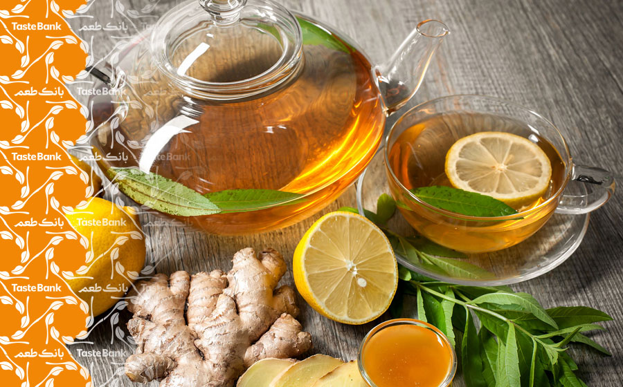دمنوش زنجبیل لاغری بانک طعم
