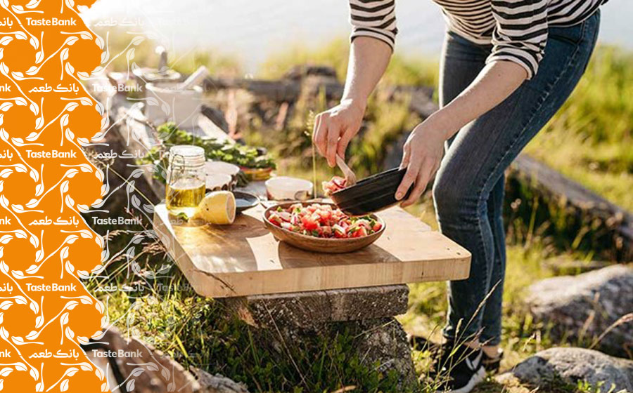 انواع غذای مسافرتی