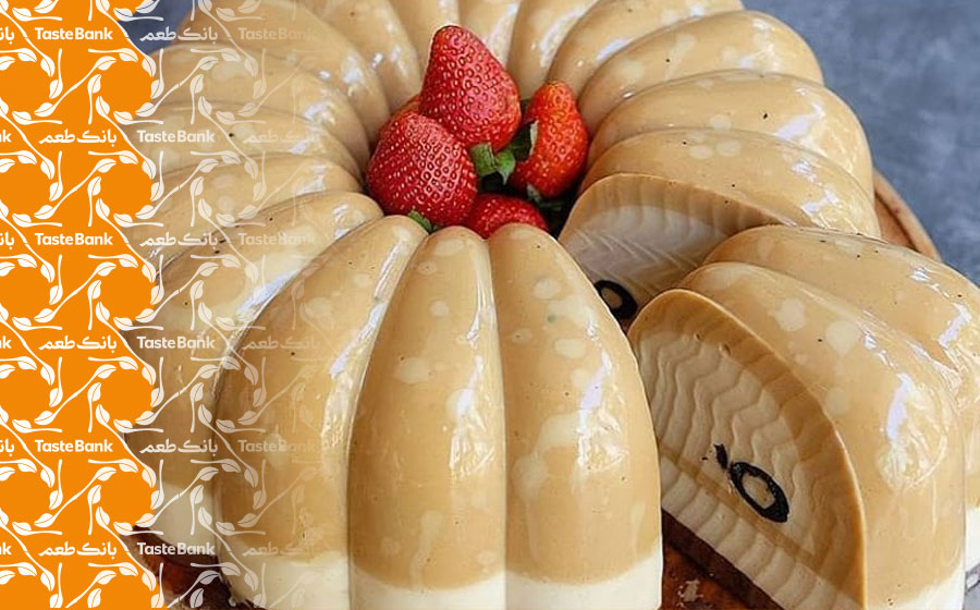 دسر عربی دو رنگ