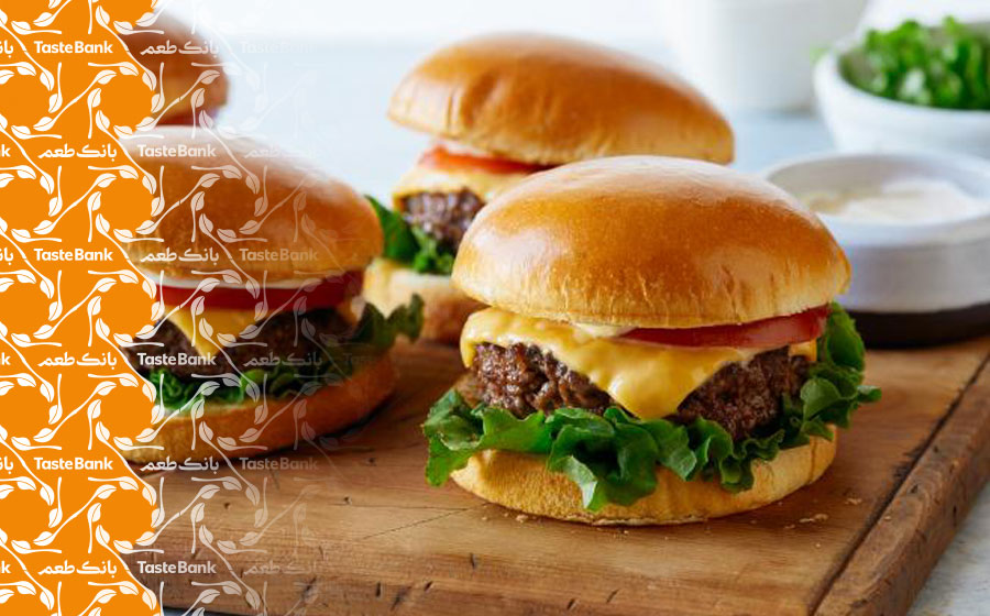 تهیه همبرگر خانگی خوشمزه