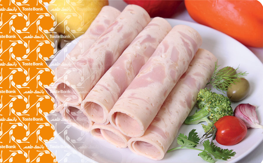 مصرف ژامبون مرغ خانگی