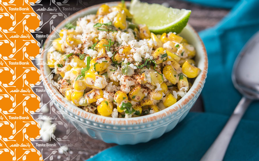 طرز تهیه ذرت مکزیکی خانگی