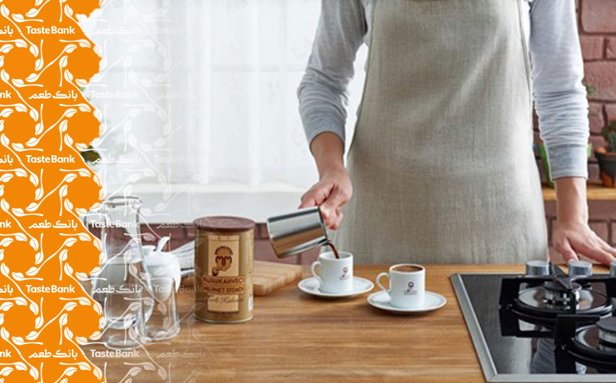 روش تهیه قهوه ترک روی گاز