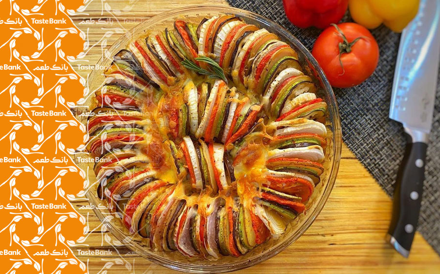 غذای فرانسوی با مرغ