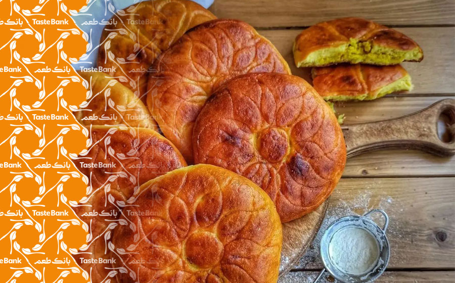 پخت نان محلی در خانه