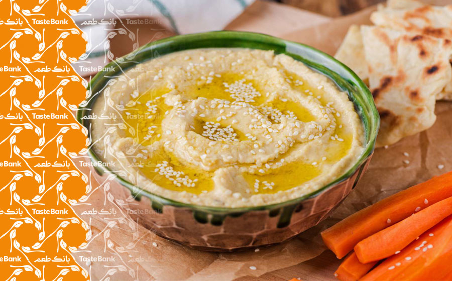 حمص با کنجد