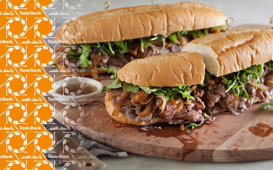 ساندویچ رست بیف