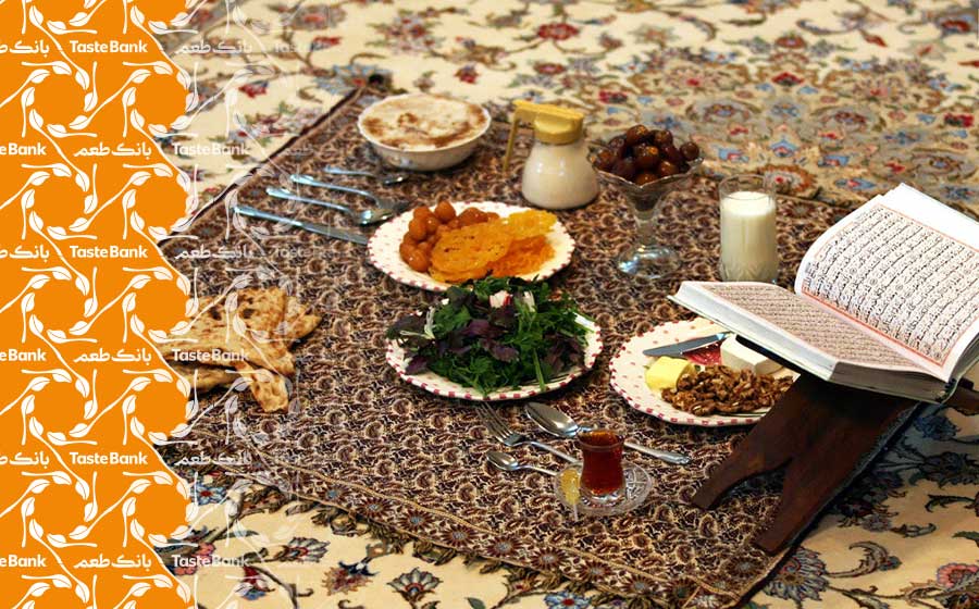 سفره افطار