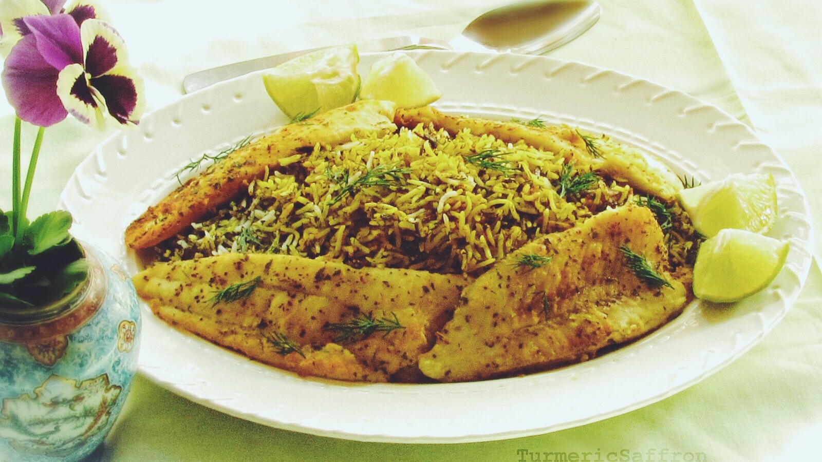 سبزی پلو ماهی