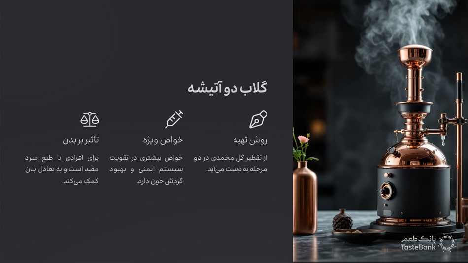 گلاب طبع گرم دارد یا سرد