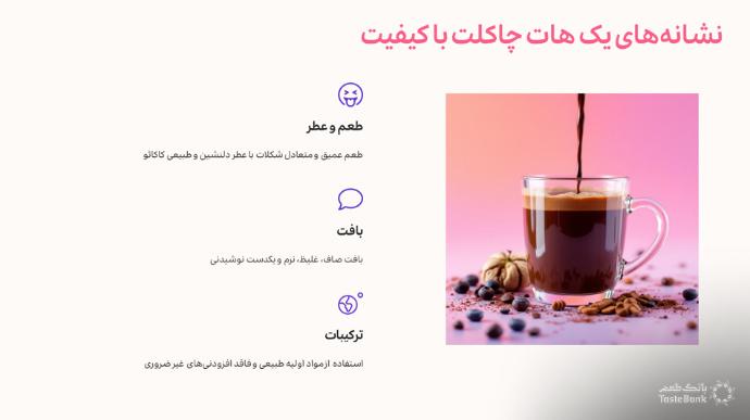 خرید هات چاکلت | بانک طعم