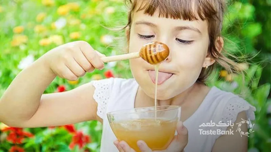 عسل برای کودکان
