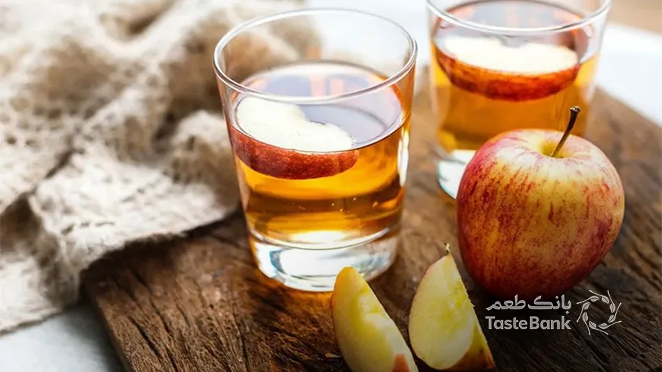 سرکه و سیب