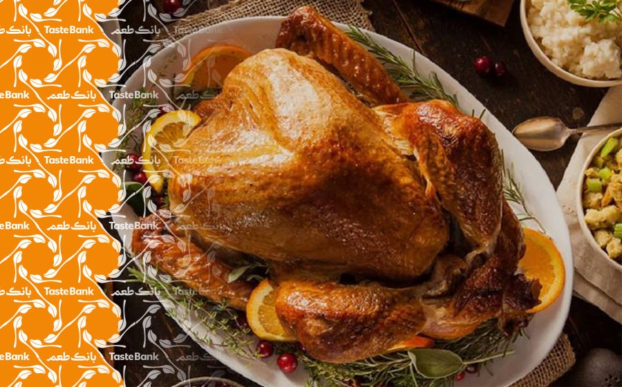 مزه دار کردن مرغ