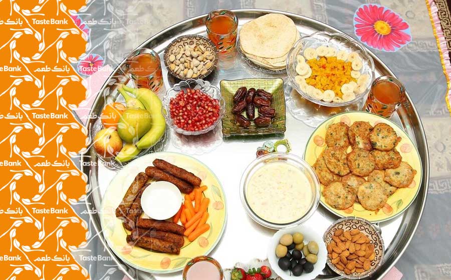 غذای های مخصوص ماه رمضان