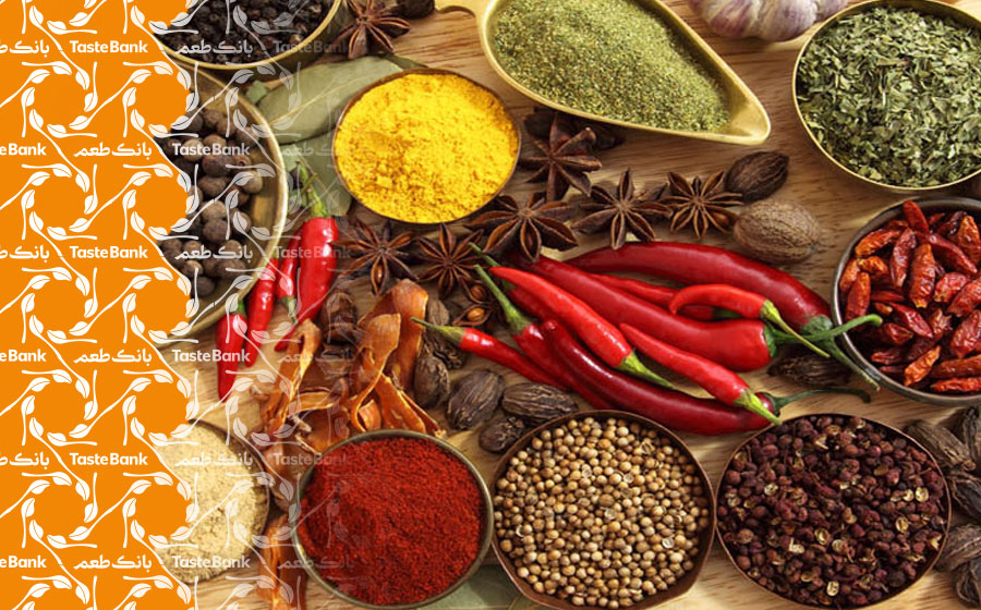 تهیه ادویه برای غذا